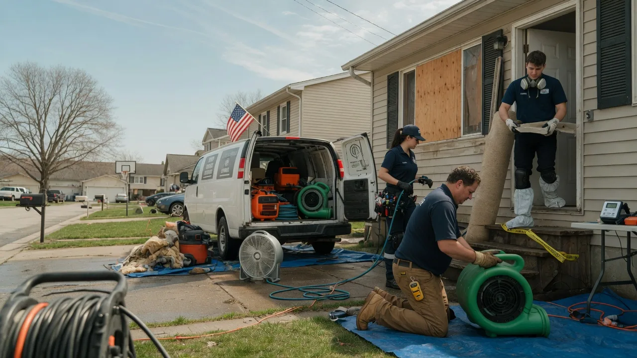 Water Damage Restoration in Laingsburg, MI near me